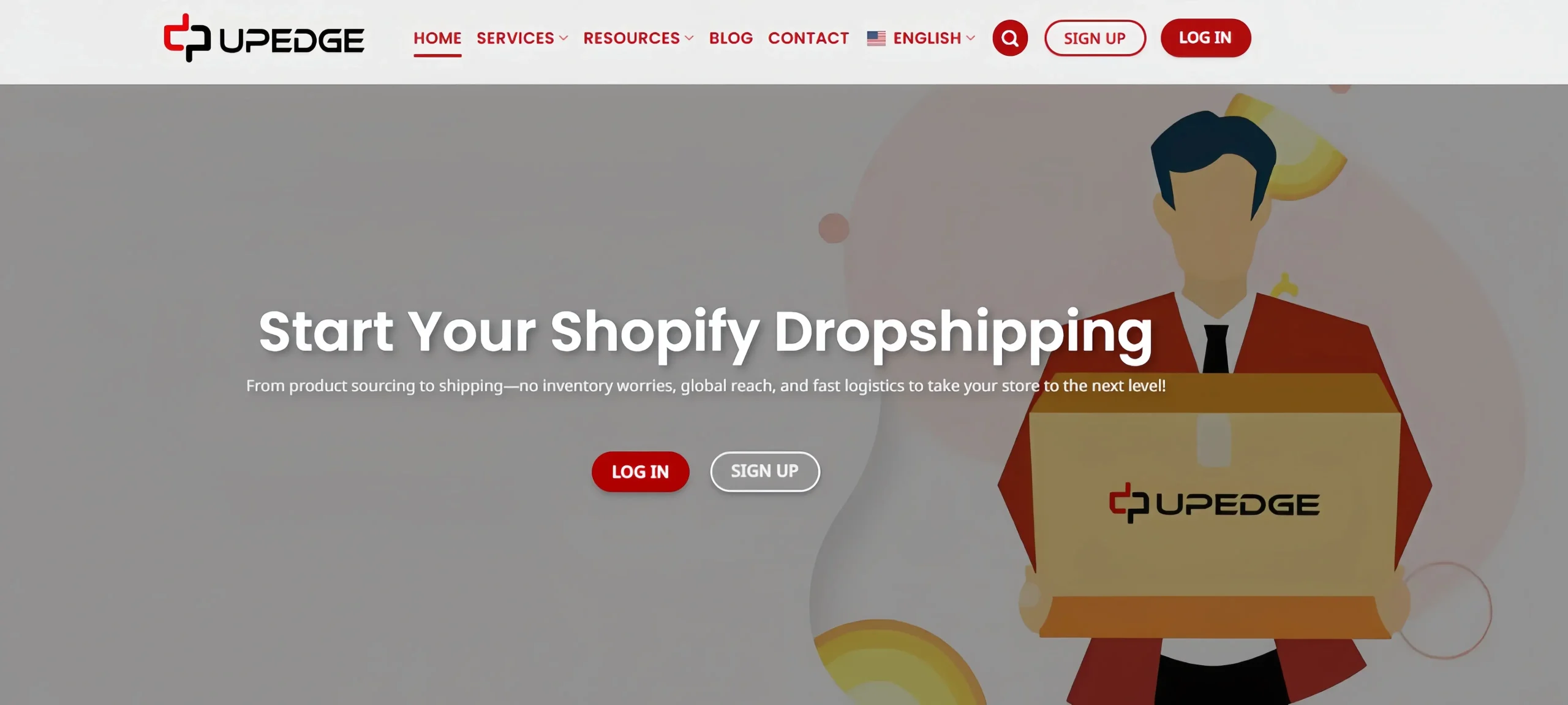 Upedge Shopify Dropshipping Platform (High-Profit)