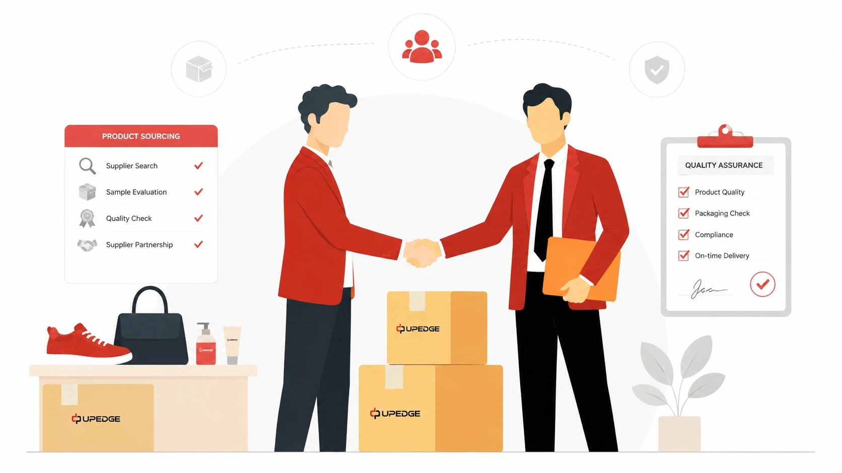 Professional product sourcing solution with supplier search, quality checks, and reliable sourcing support