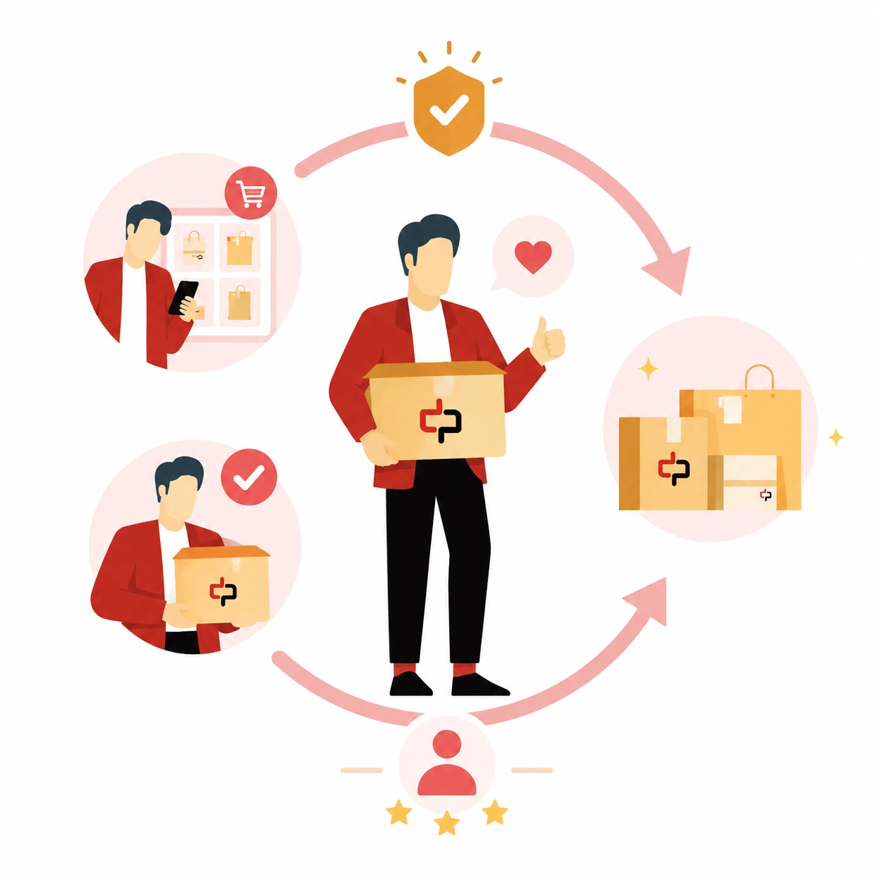 Private label dropshipping branding helpt de klantloyaliteit te vergroten door betere verpakking en een herhaalaankoopervaring.