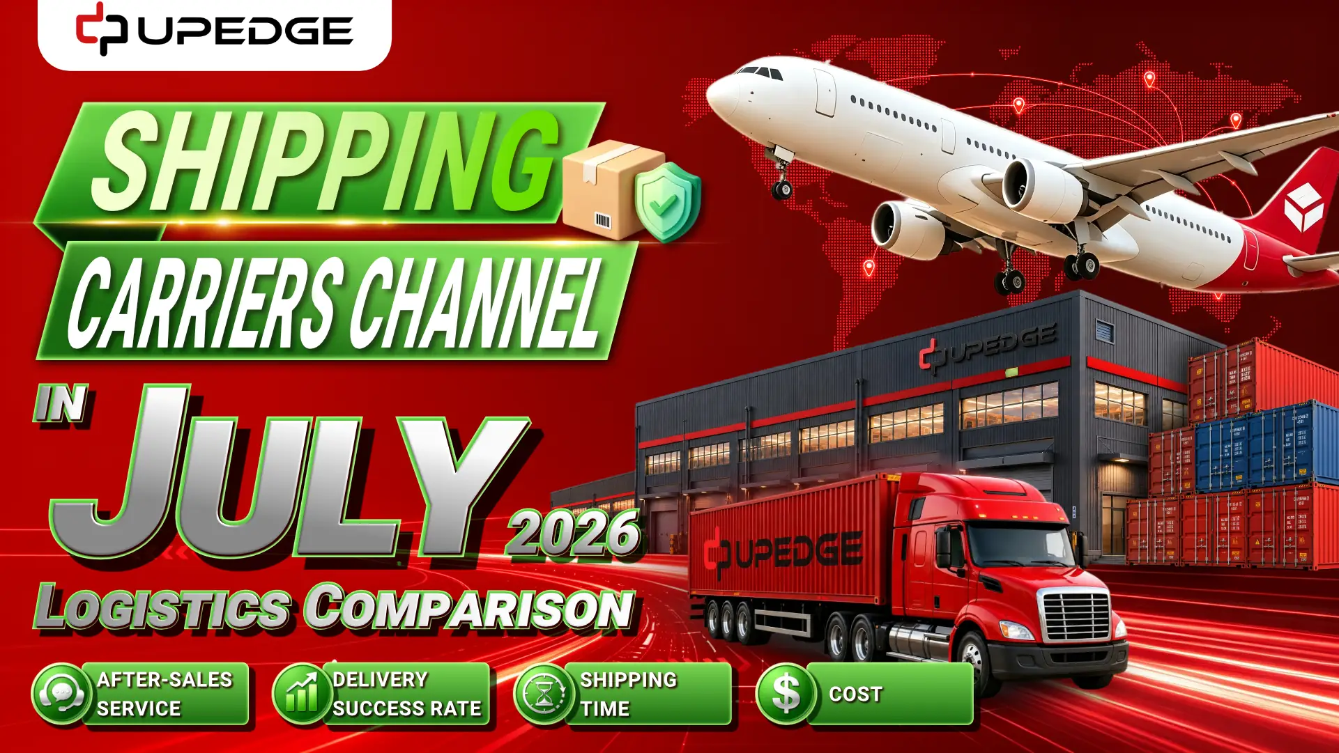 Shipping carriers and methods comparison for July 2026